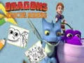 Spill Fargebok for Drage Redningsryttere online Spill Fargebok for Drage Redningsryttere online