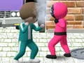 Spill Kamp mellom Spillere i Squid Game online