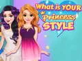 Spill Hva er din prinsessestil? online