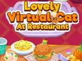 Spill Søt virtuell katt på restaurant online