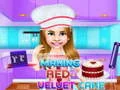 Spill Lag Rød Fløyelskake online