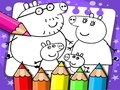 Spill Peppa Pig Malebok online