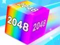 Spill Kjede Kube: 2048 Sammenføyning online Spill Kjede Kube: 2048 Sammenføyning online