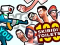 Spill Du mot 100 Skibidi-Toaletter online