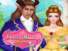 Spill Skjønnhetsmakeup: Redde prinsen online Spill Skjønnhetsmakeup: Redde prinsen online