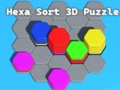 Spill Hexa Sort 3D Puslespill online Spill Hexa Sort 3D Puslespill online