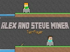 Spill Alex og Steve: To-Spiller Graver online