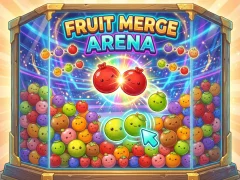 Spill Fruit Merge Arena online