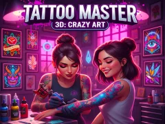 Spill Tattoo Master 3D: Crazy Art online