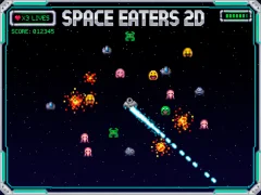 Spill Space Eaters 2D online