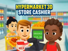 Spill Hypermarked 3D: Butikkkasserer online