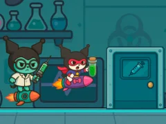 Spill Kitty Kuro Lab Escape online
