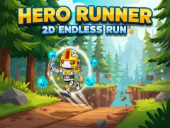 Spill Hero Runner 2D Endless Run online