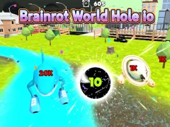 Spill Brainrot World Hole io online