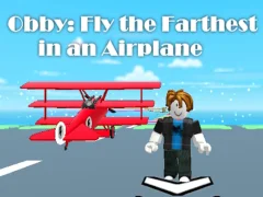 Spill Obby: Fly lengst i et fly online