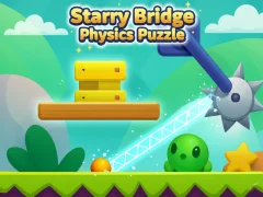 Spill Starry Bridge Physics Puzzle online