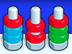 Spill Nøtter og bolter sorterer online Spill Nøtter og bolter sorterer online