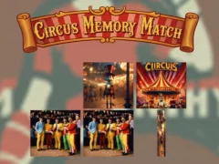 Spill Circus Memory Match online Spill Circus Memory Match online