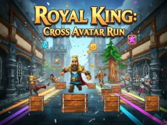 Spill Royal King: Cross Avatar Run online