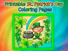 Spill Utskrivbare St Patrick's Day Coloring Pages online