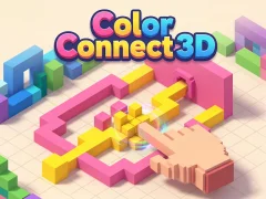 Spill Color Connect 3D online