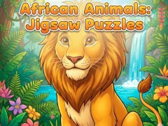 Spill African Animals: Jigsaw Puzzles online