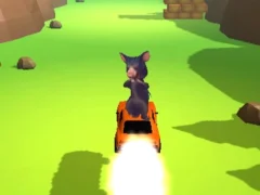 Spill Ratomilton Flying Car Race online