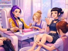 Spill K Pop Demon Hunters Nail Studio online