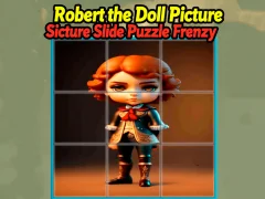 Spill Robert the Doll Picture Slide Puzzle Frenzy online
