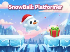 Spill SnowBall: Plattformspiller online