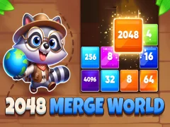 Spill 2048 Merge World online