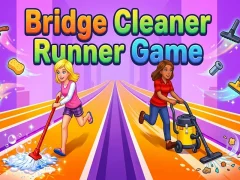 Spill Bridge Cleaner Runner Game online