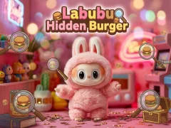 Spill Labubu skjult burger online