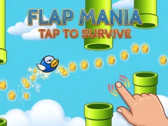 Spill Flap Mania Trykk for å overleve online