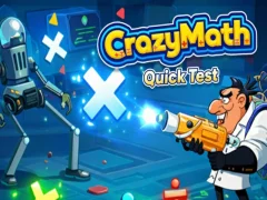 Spill Crazy Math Quick Test online
