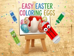 Spill Easy Easter Coloring Eggs online