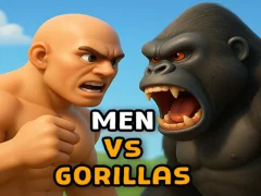 Spill Menn vs gorillaer online