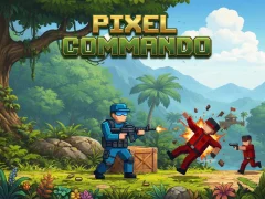 Spill Pixel Commando online