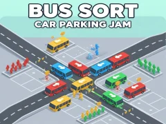 Spill Buss Sort Bilparkering Jam online