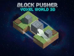 Spill Block Pusher Voxel World 3D online