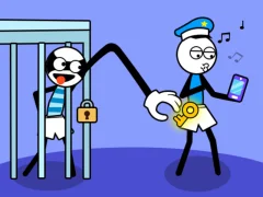 Spill Stickman Troll Thief Puzzle online