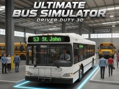 Spill Ultimate Bus Simulator Driver Duty 3D online