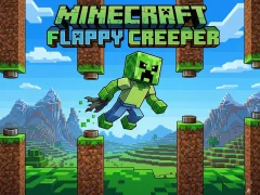 Spill Minecraft Flappy Creeper online