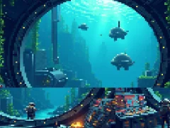 Spill Pixel Slide Puzzle online Spill Pixel Slide Puzzle online