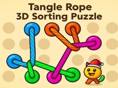 Spill Hazel Tangle Rope 3D: Sortering av puslespill online