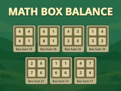 Spill Matematikkboksbalanse online Spill Matematikkboksbalanse online