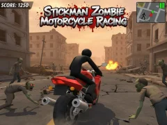 Spill Stickman Zombie Motorsykkel Racing online