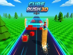 Spill Cube Rush 3D online