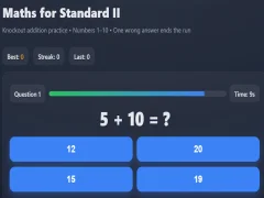 Spill Matematikk for standard II online Spill Matematikk for standard II online
