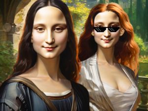Spill Mona Lisa moteeksperimenter online